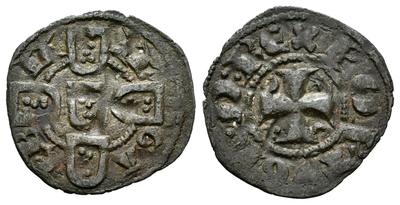 Dinheiro de Afonso III de Portugal. AL-GA-RB-II 7171676.m