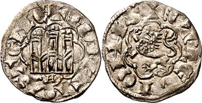 Dinero de la 2ª guerra de Granada de Alfonso X. Murcia 8930487.m