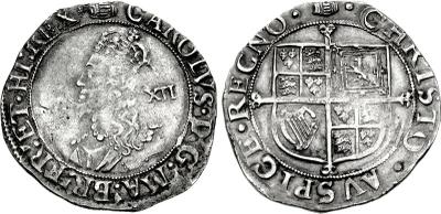 Inglaterra, 1Shilling de Carlos I, 1638-39  1285970.m