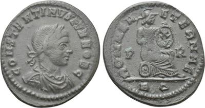 AE3 de Constantino II. ROMAE AETERNAE. Roma 5866425.m