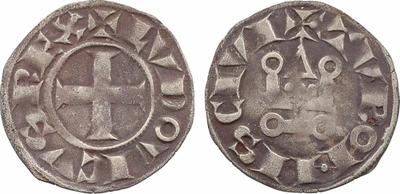 Dinero tornés de Luis IX de Francia 3381399.m