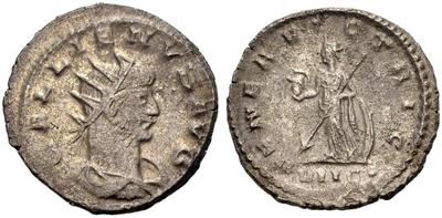 Antoniniano de Galieno. VENERI VICTRICI. Venus a izq. Antioquía 4748389.m
