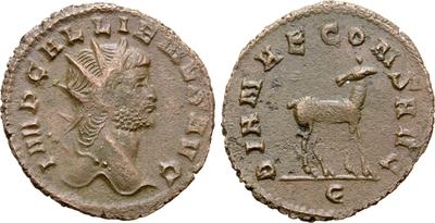 Antoniniano de Galieno. DIANAE CONS AVG. Roma  7028173.m