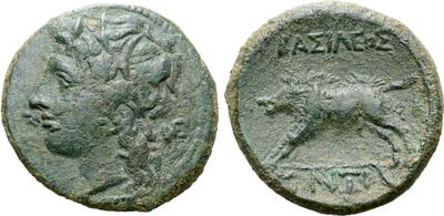 Hexas de Akragas (Sicilia). Tirano Phintias, circa 282-279 a.C. 7116176.m
